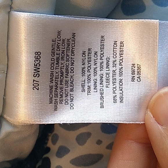 Columbia women's blue waterproof jacket size 1x - Picture 9 of 9